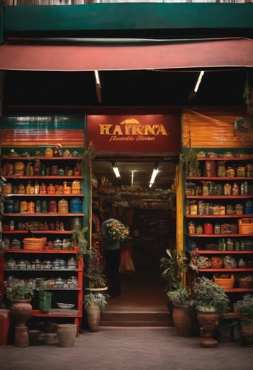 Entrance of a hardware store in Caracas