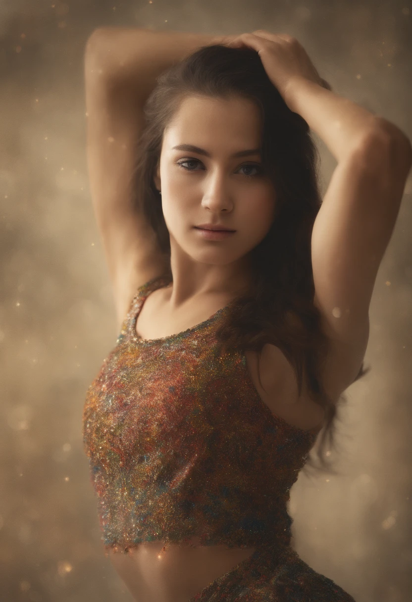 Young classical dancer, con una pose de ballet, Fondo de pantalla HD, color sepia, fondo de pantalla de alta calidad, photo session, pose llamativa, Female 18 years old, You are about 18 years old, You are about 18 years old, Retrato tirado 8 K