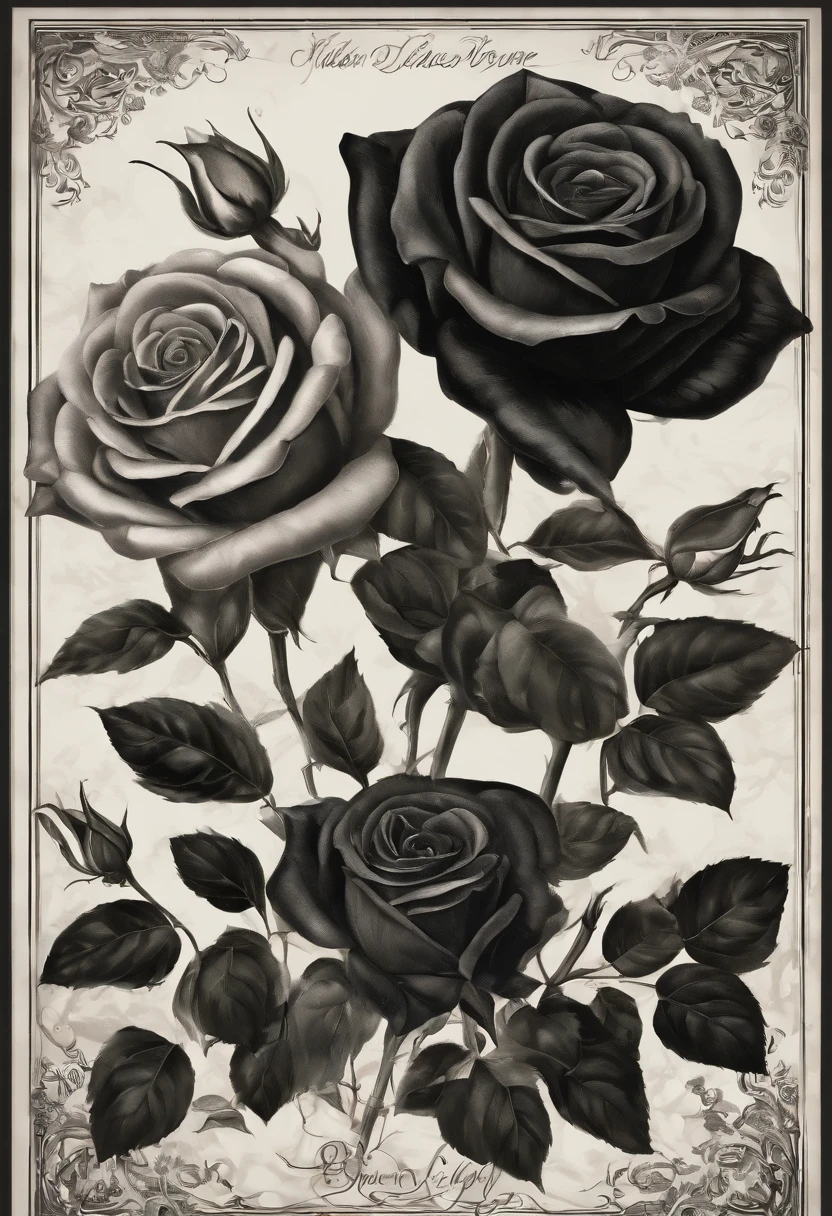 roses in black color,fragile petals,velvet texture,highly detailed black roses,black velvety roses,contrasting colors,Illuminated black roses,rich black color,exquisite black roses,vibrant black petals,black roses in the moonlight,black roses under dim light,black roses surrounded by darkness,black roses under a spotlight,black roses shining with mystery,black roses blooming in the night,black rose bouquet,pure black rose petals,black roses with a touch of elegance,black roses in a gothic garden,black roses representing enchantment and allure,dark and romantic atmosphere,black rose fragrance filling the air,dark beauty of black roses,dreamlike black rose garden,black roses symbolizing mystique and sophistication,black rose petals softly swaying,black rose petals glistening with dew,black rose petals reflecting the moonlight,black rose petals shining with a hint of purple,black rose petals shimmering with a touch of silver,black rose petals illuminated by a single spotlight,black rose petals with a velvety sheen,delicate black rose petals intertwining,black roses entwined with vines,black roses contrasted with white lilies,darkness embracing the beauty of black roses,black roses blooming in solitude,black roses flourishing in the night,black roses destined to captivate the heart,black roses as a symbol of eternal love,black roses as a mysterious gift,black roses as a token of devotion.