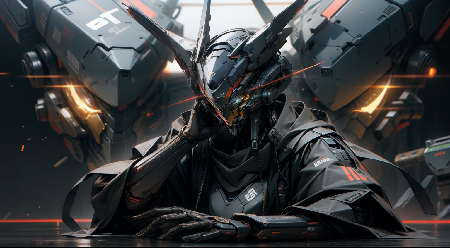 cyberpunked、mechs、droid