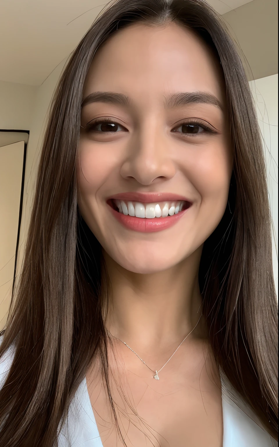 ((cinematiclight, Qualidade Superior, 8k, Obra-Prima: 1.3)), 1 Menina, Mulher Bonita com Abdominais Esguios, (Cabelo Branco Ted, Pequeno: 1.3), Calcinha de Corda, brassier: 1.2, No Straps, Seductive open lip, Rosto Ultra Detalhado, Olhos Detalhados, 二重まぶた, Em New York, Pose Sexy, Cabelo Preto, Sangue Latino, Olhos Sedutores, Sorriso, Pele Castanha