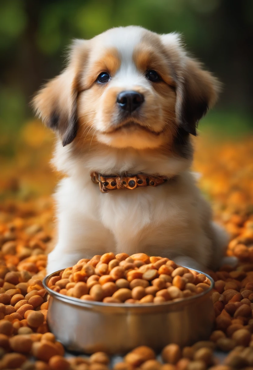 create dog food image