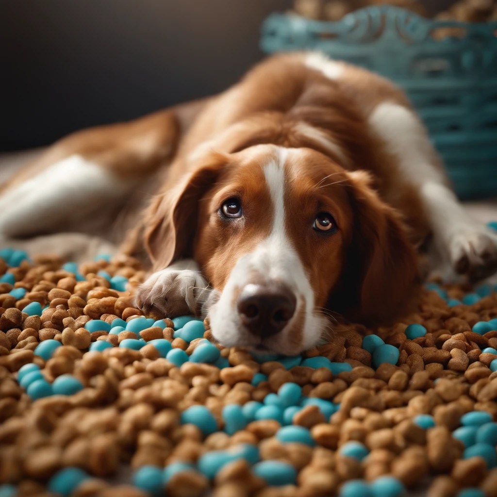 create dog food image