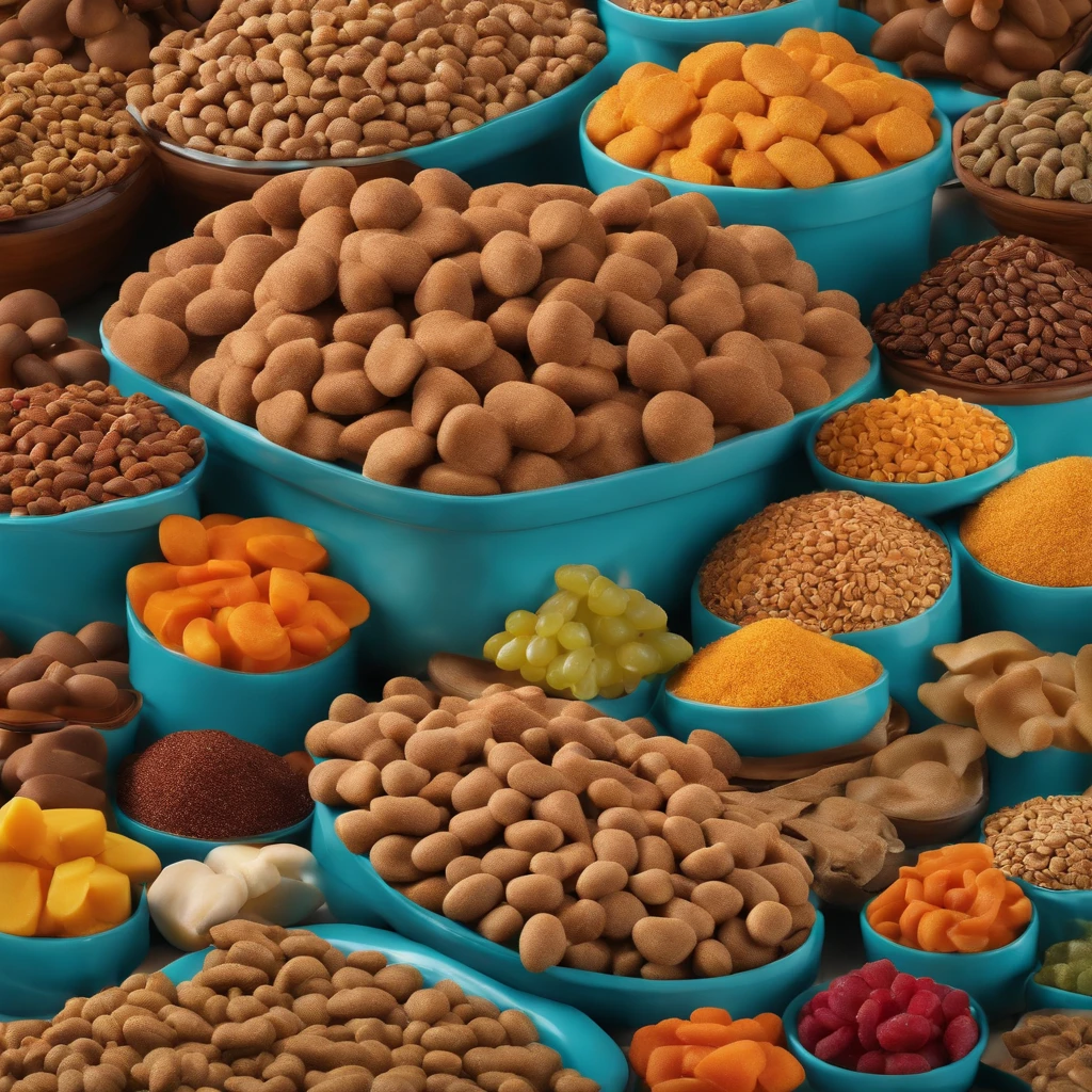 create dog food image
