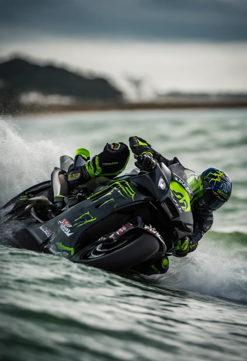 motorsport ninja monster energy  sea