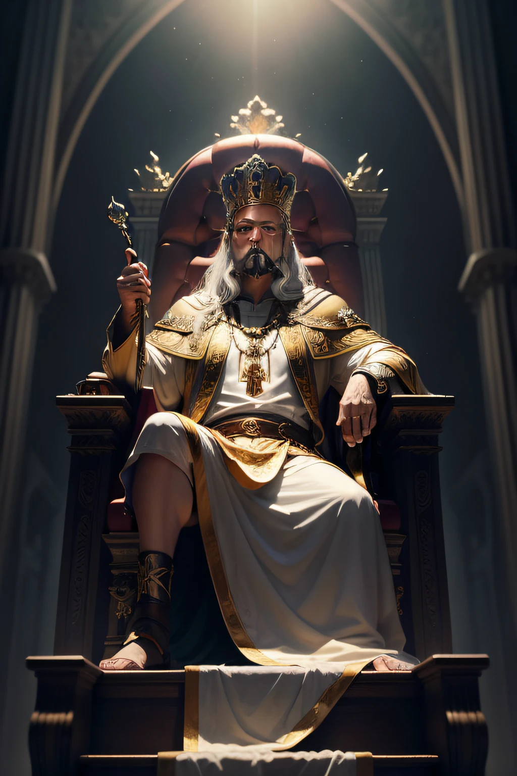 GOD ON THE THRONE