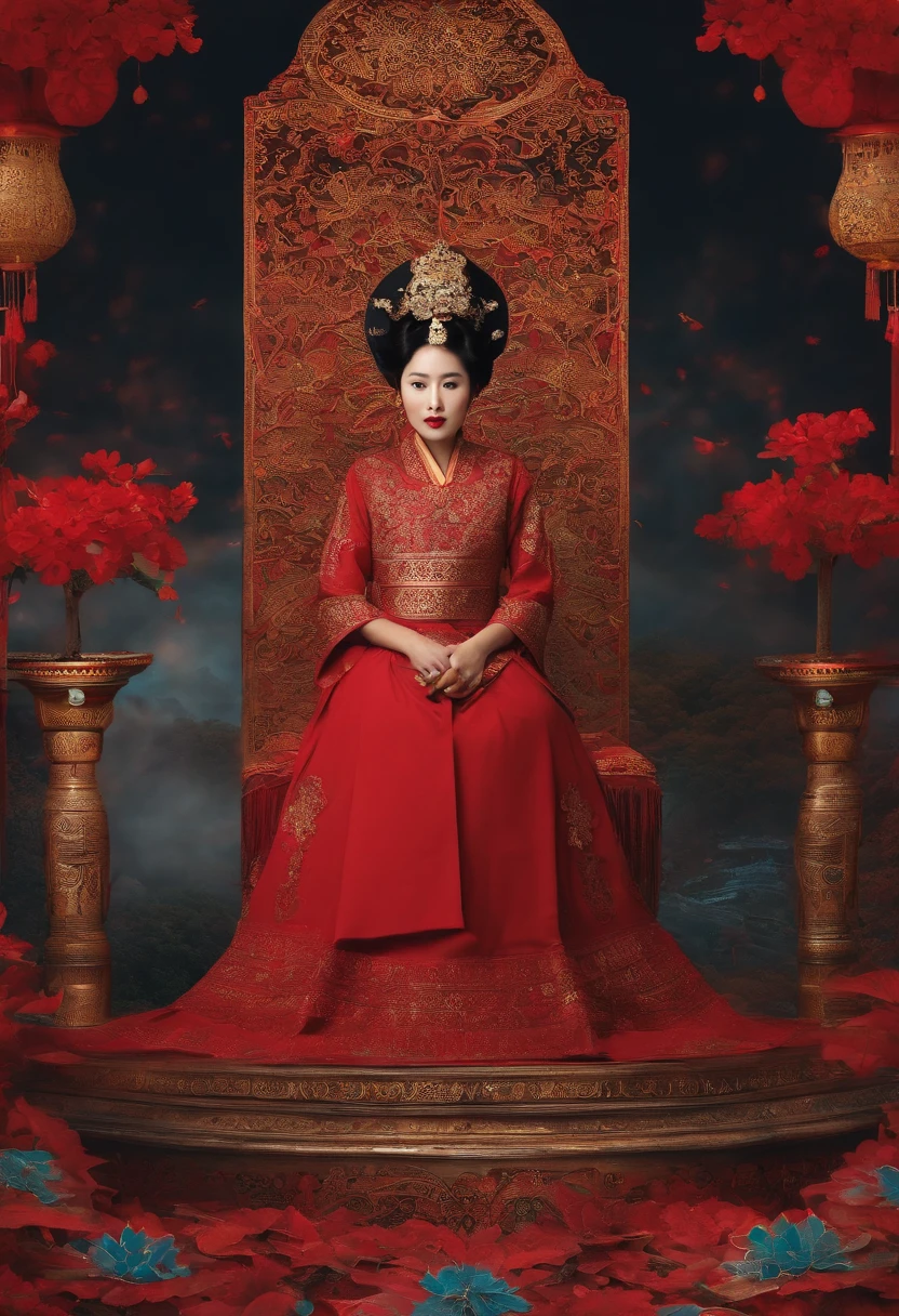 mago de tinta coreia chapeuzinho vermelho