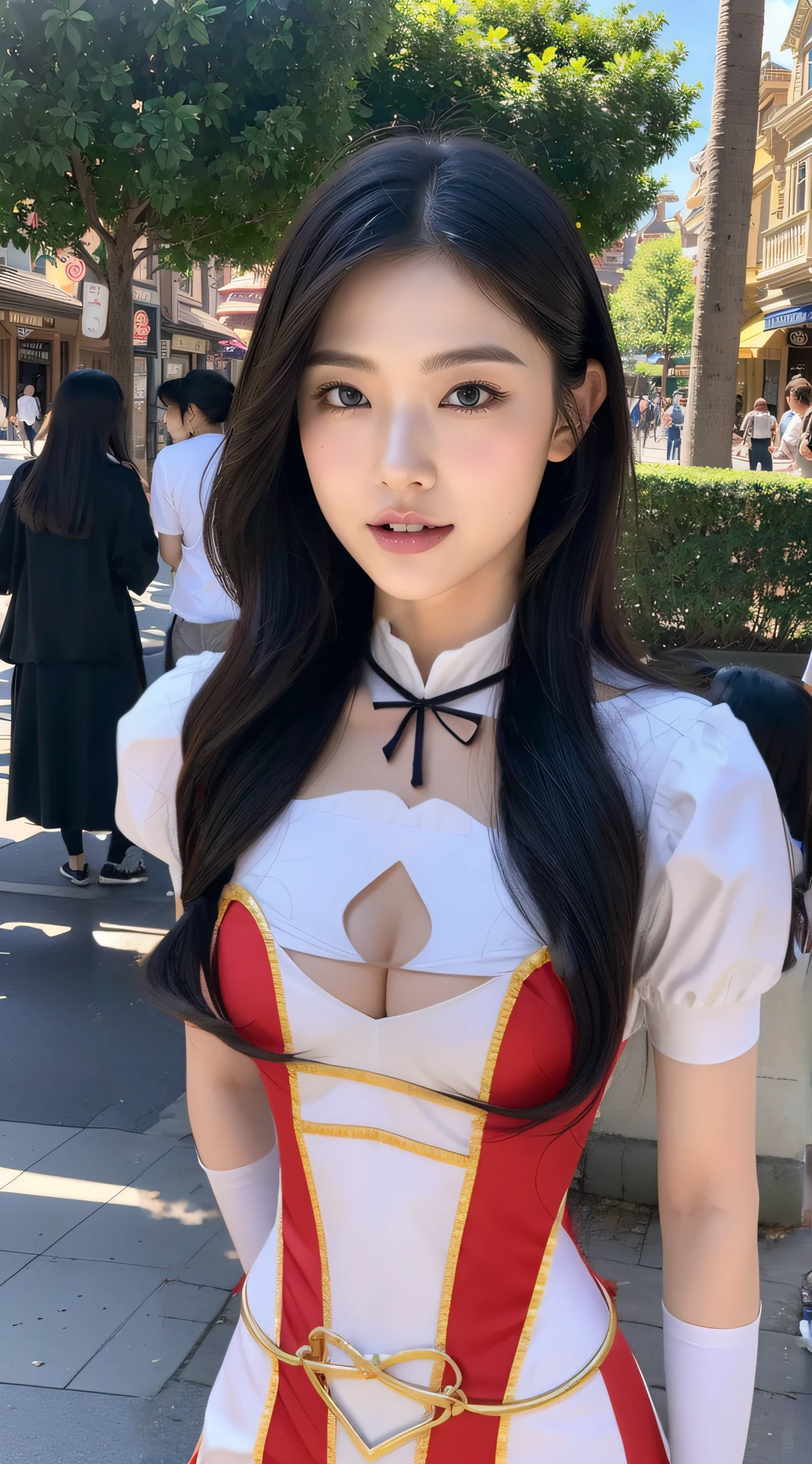 Wear tight cosplay costumes、Tight cosplay costumes