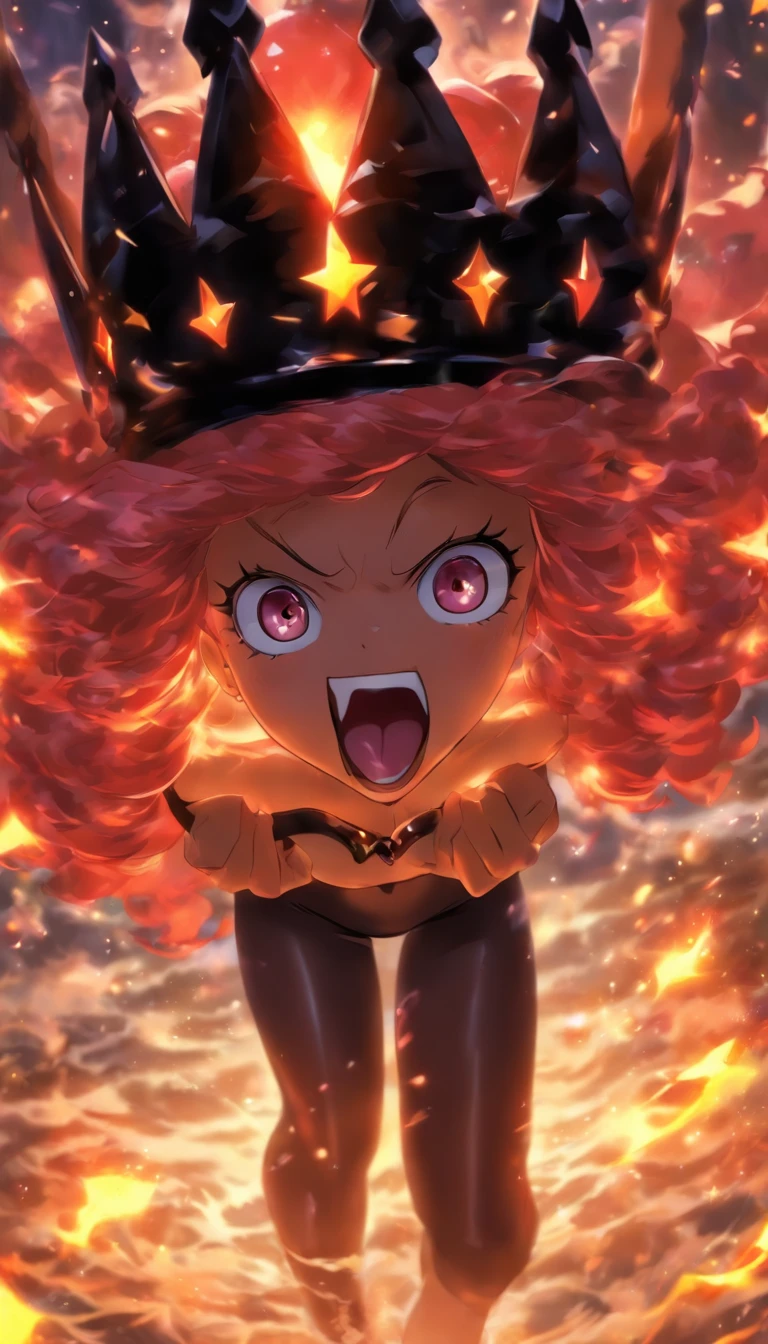 ((1 menina do anime)), cabelos loiros, olhos azuis, Pele branca, ((seios grandes)), ((obscene expression)), ((Usando uma malha preta)), ((decote)), trilha de saliva, ((put out the tongue)), sentado em um trono real, ((Meias longas pretas)), ((wearing a large crown on his head)), legs are open, ((wearing a black underwear)), Teto enorme, ((terno apertado)), Detailed description, ((corpo inteiro)), Tatuado
