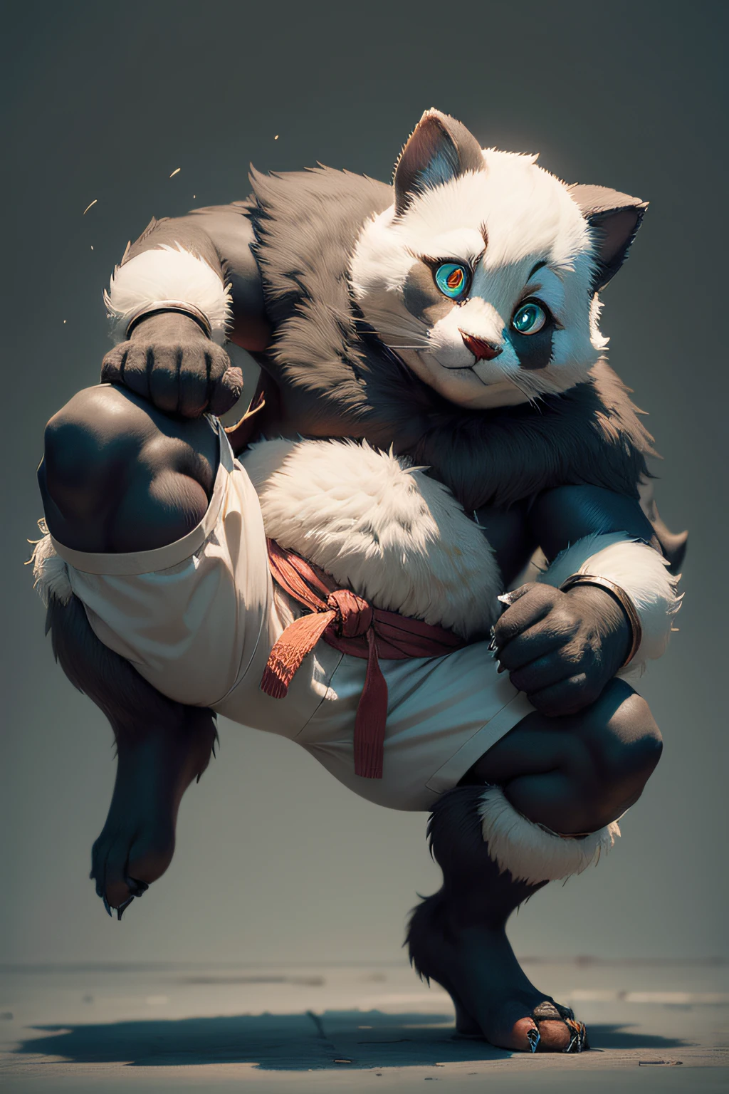 Correct the feet and change the design of the eyes