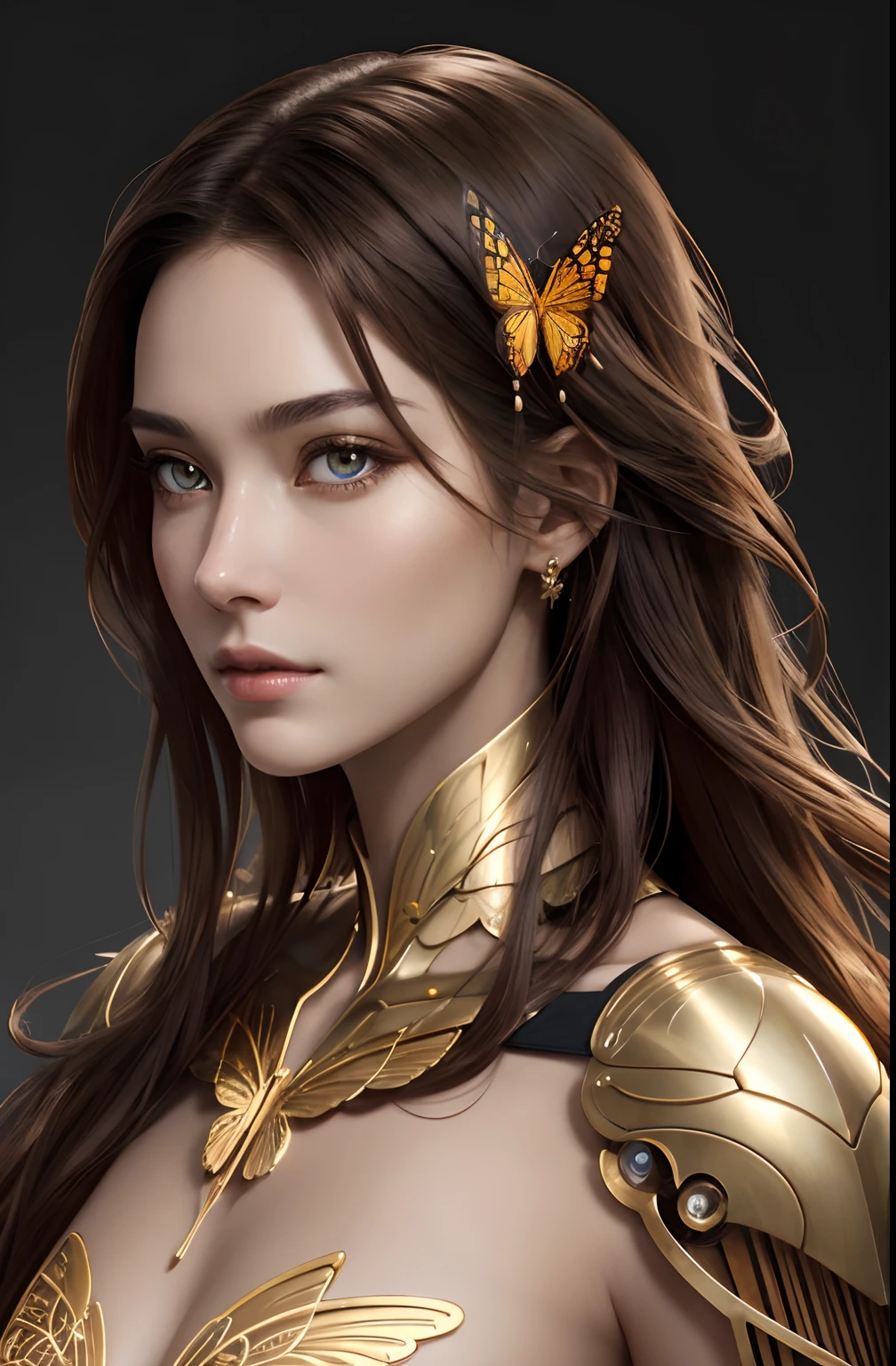 Best quality, 8K, HDR, soft lighting, picture perfect, realistic, vibrant, fox girl with brown hair, kitsune, beautiful female kitsune, digital illustration, beautiful illustration, beautiful digital artwork, exquisite digital illustration, realistic digital art, realistic style digital art, ultra high quality fantasy art, final fantasy, masterpiece, ultra high quality female character design, wallpaper illustrations of the highest quality, complex ultra high quality accurate faces of female characters, high quality design and accurate physics, ultra high quality fantasy style, masterpieces, super high quality characters, resolution - 8K, realistic art, highest quality wallpaper illustration, ultra-high facial detail, quality design and physics accuracy, by color, depth of field, shadows, ray tracing, high quality and 8K resolution computer wallpaper production, accurate simulation of the interaction of light and materials, Highly detailed hair, More about beautiful and shiny brown hair, Beautifully detailed hands perfect fingers, Beautiful nails, perfect anatomy, perfect proportions, Full-length, Perfect color combination, Accurate imitation of the interaction of light and material, art that conveys the meaning of the story, full body picture.