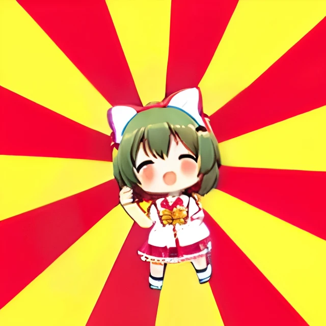 Chibi、Miku Maekawa、Thumbs up、