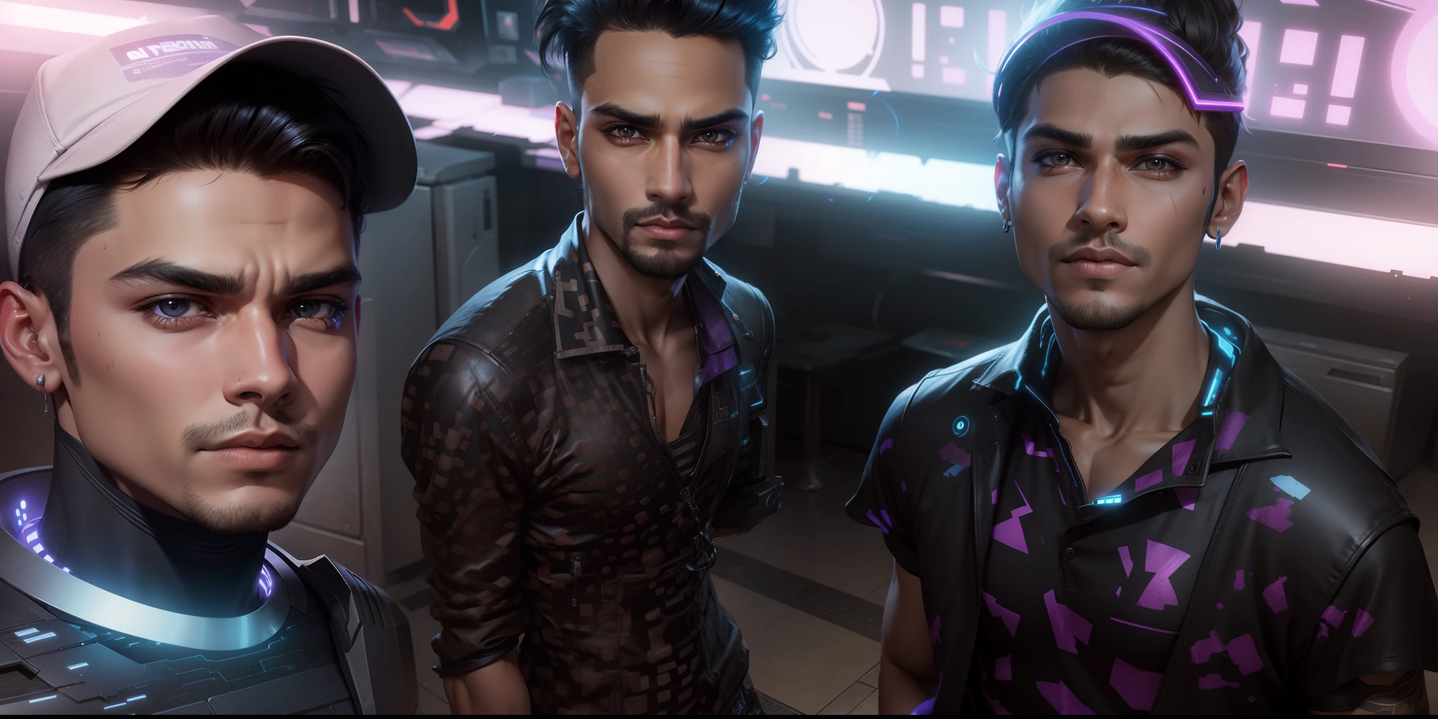 Change background cyber punk handsome boy, realistic face, 8k ultra realistic cute Indian face,