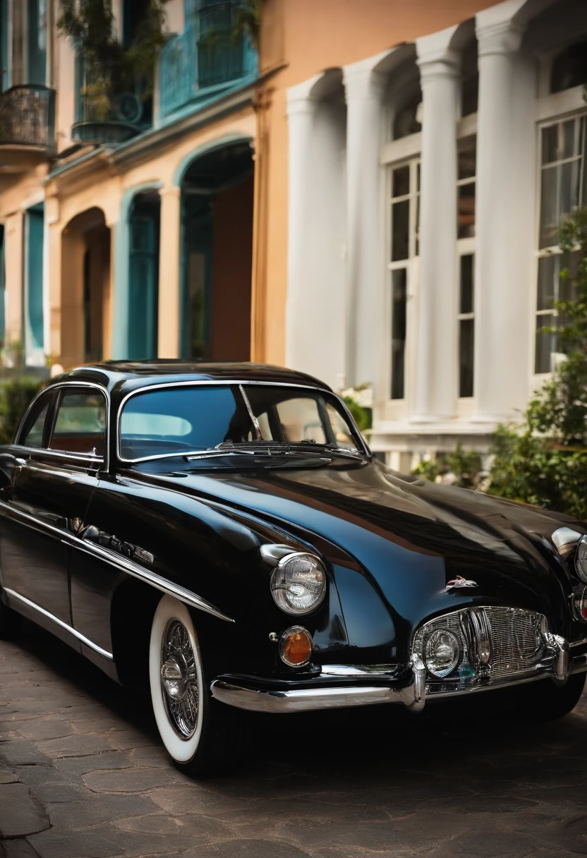 Black car