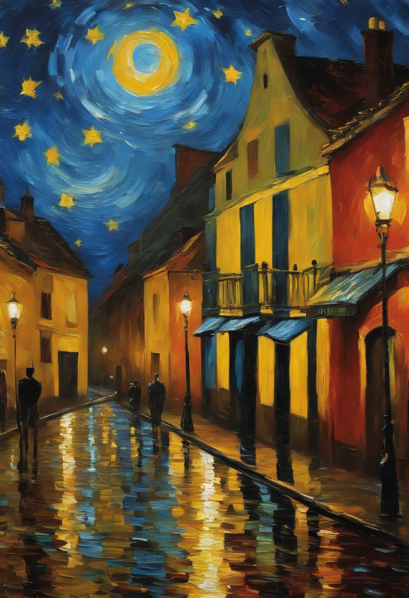 Starry Night Painting - Vincent van Gogh's Starry Night, Van Gogh's impressionist paintings, pexels, post impressionist, star night, Starry night, vincent van gogh painting, van gogh painting, in the starry night, star night!!!!!!!!!!!!!!!!!!!!, style of van gogh starry night, style of vincent van gogh, van gogh art style
