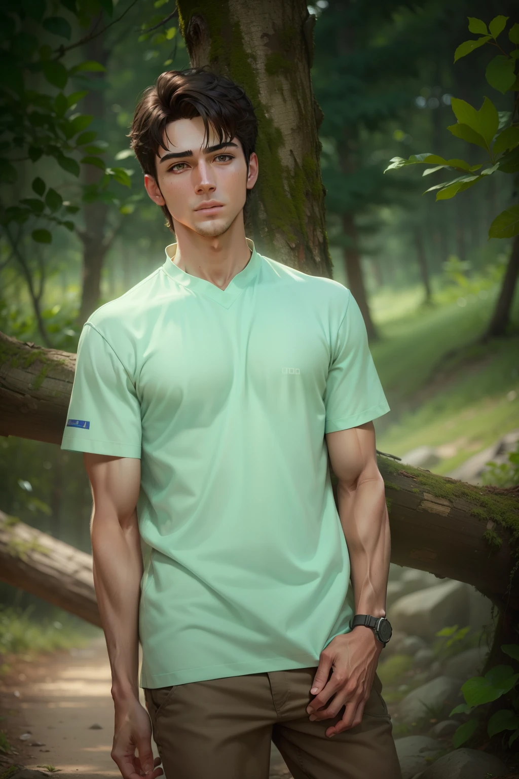 Handsome boy ultra realistic 8k photo