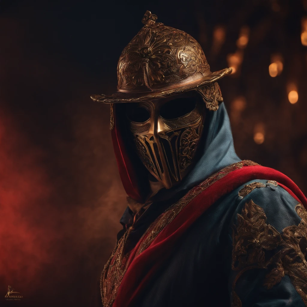 Man killer with mask