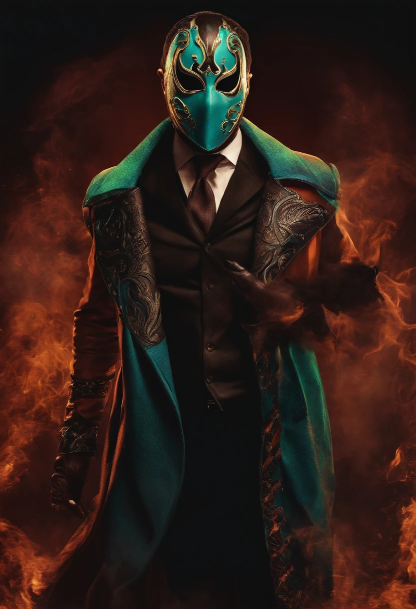 Man killer with mask