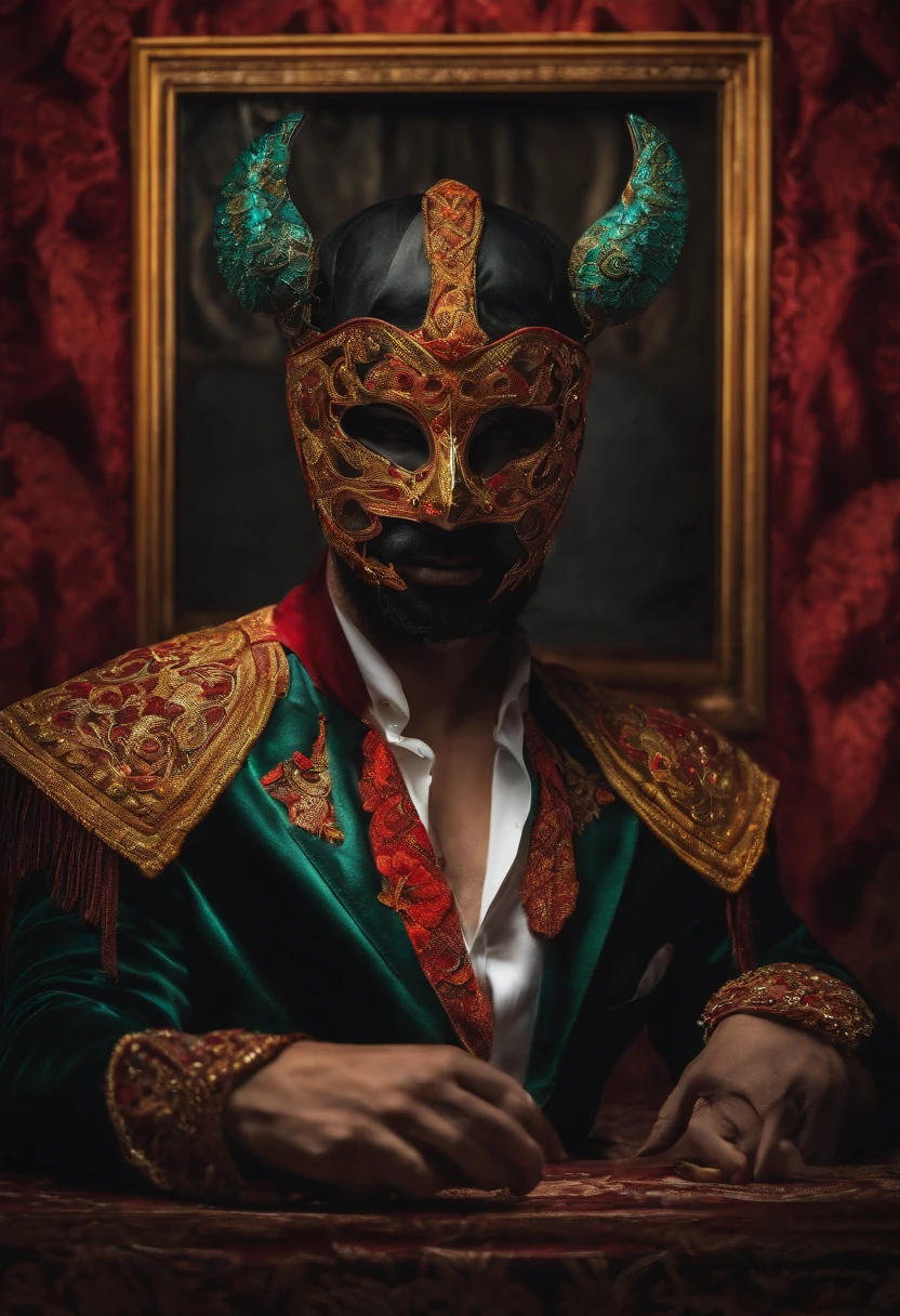 Man killer with mask