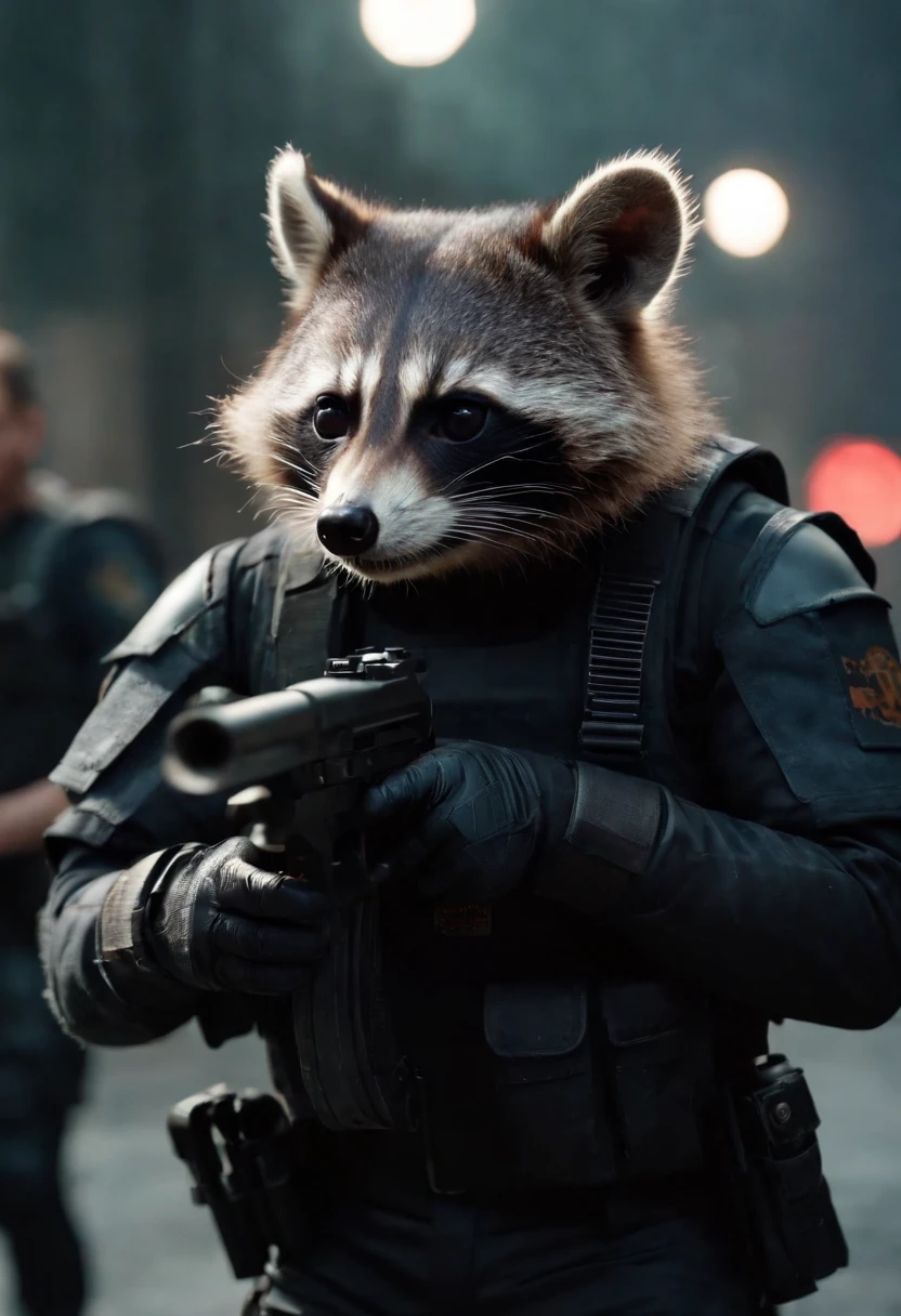 Resident Evil Raccoon City as an 80s movie