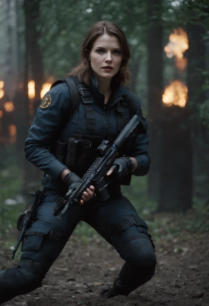Resident Evil Raccoon City as an 80s movie