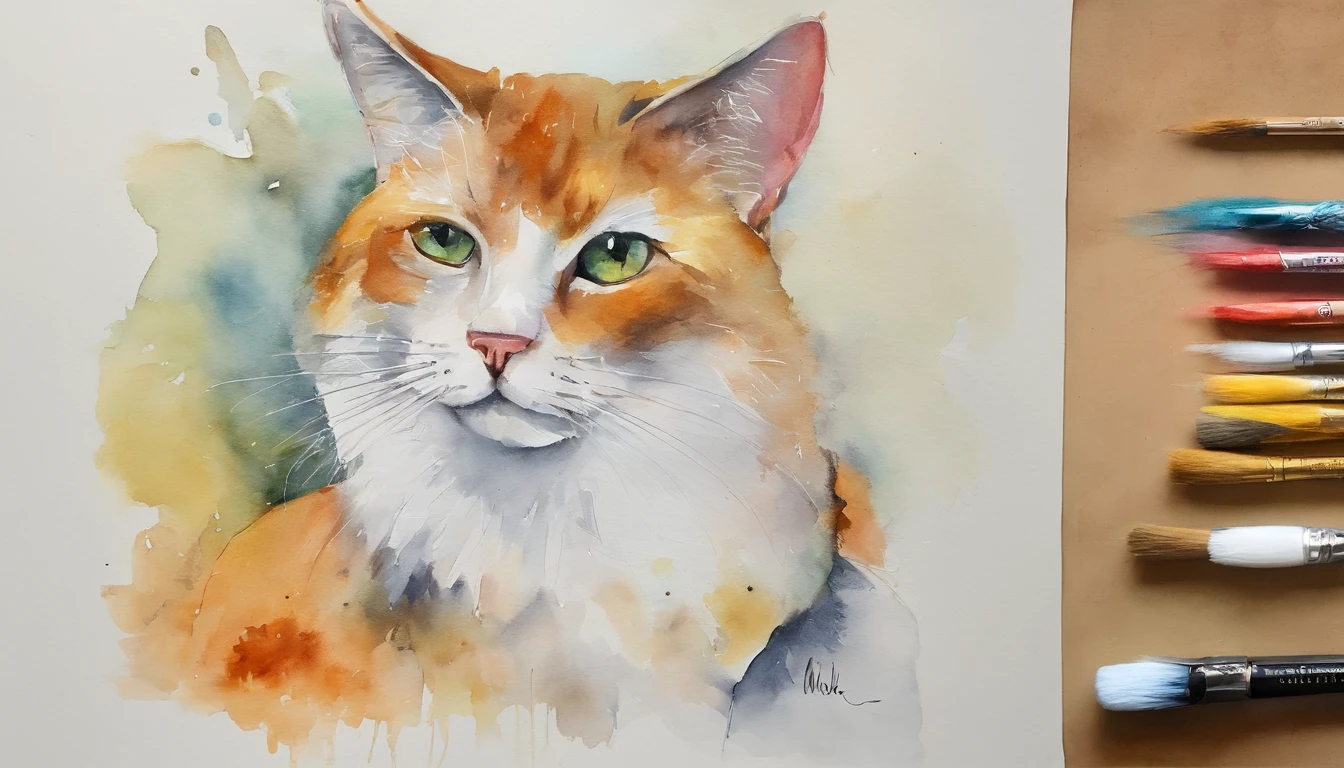 (Gato da Percia ),(melhor pose),(best angle), (better expression), Leandro Estevão padding ,multidimensional geometric wall PORTRAIT, arte, Chibi, Yang08k, lindo, Colouring, Primary works, qualidade superior, melhor qualidade, Arte Oficial, Beautiful and Aesthetic, pelos coloridos,