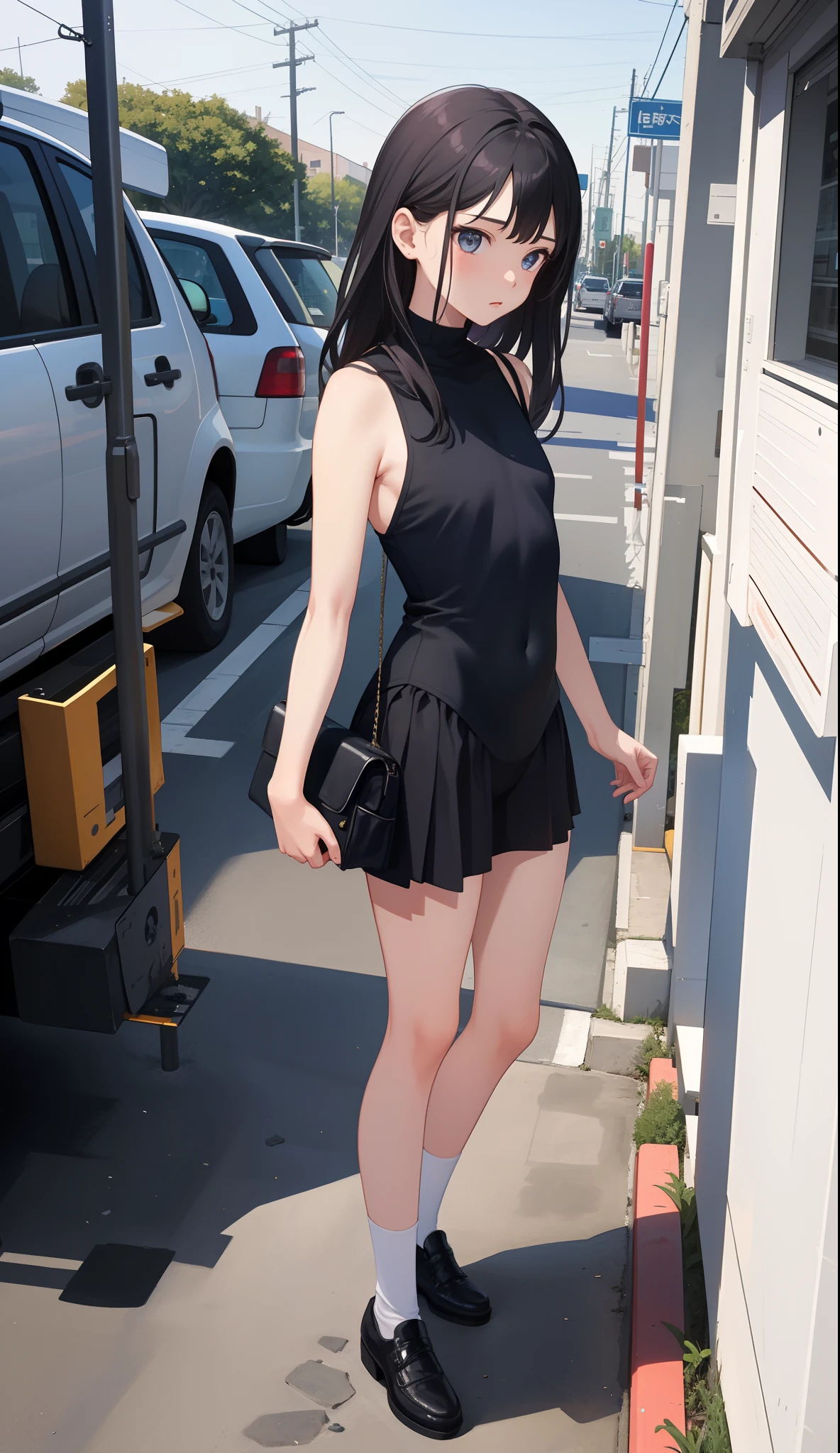 1girl in、AS-Adult、(small tits)、