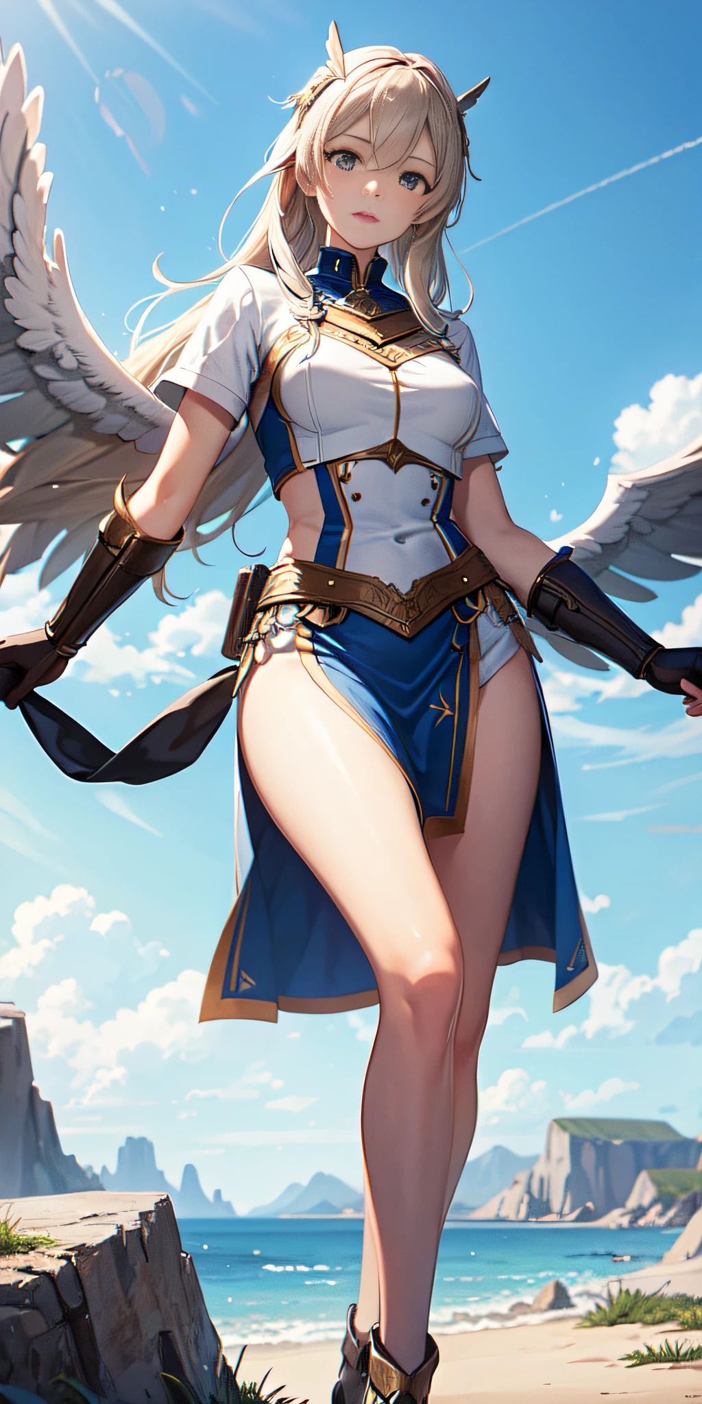 An illustration of a Valkyrie