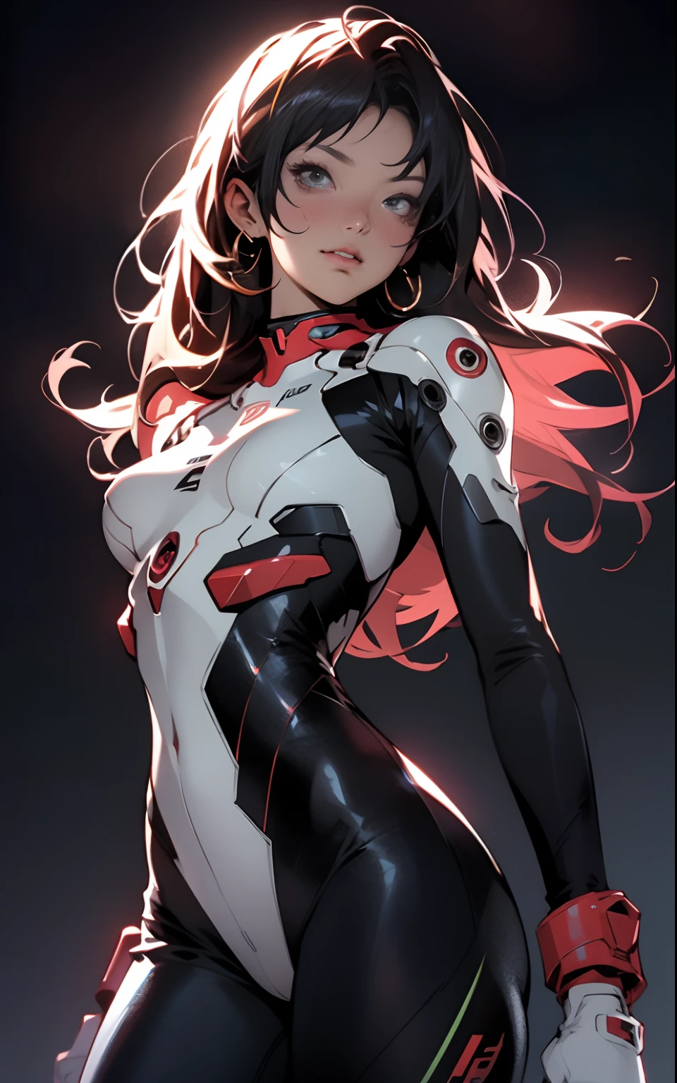 (((Adult Woman))), ((Best Quality)), ((masutepiece)), (Detailed: 1.4), (Absurd), 35-year-old adult woman with Simon Bisley-style micro thong, Genesis evangelion neon style clothing, 2-piece clothing, Long Black Hair, arm tatoo, cybernetic hands, pastel, Centered, scale to fit the dimensions, nffsw (High dynamic range),Ray tracing,NVIDIA RTX,Hyper-Resolution,Unreal 5,Subsurface Dispersion,  PBR Texture, Post-processing, Anisotropy Filtering, depth of fields, Maximum clarity and sharpness, Multilayer textures, Albedo and specular maps, Surface Shading, accurate simulation of light and material interactions, Perfect proportions, Octane Render, Two-tone lighting, Wide aperture, Low ISO, White Balance, thirds rule, 8K Raw, Crysisnanosuit