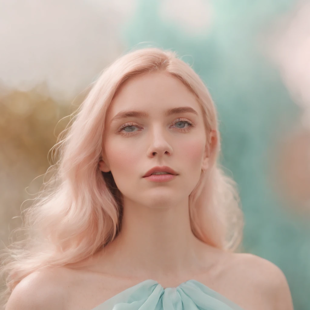 Market, neopop, pastel colors, by jimmy marble, portrait