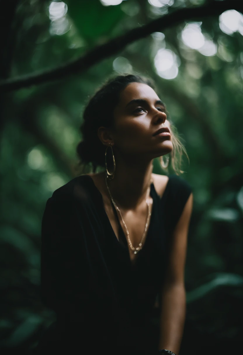 girl,Jungle, in the style of rap aesthetics, schizocore, photo taken with fujifilm superia,oversized portraits, babycore