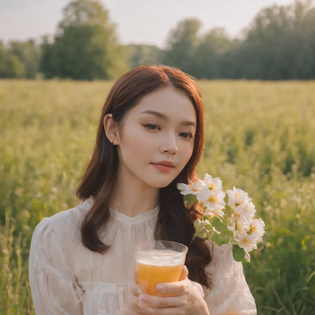 Market, neopop Meadows, in the style of kawaii aesthetic, helios 44-2 58mm f/2, asian-inspired, soft yet vibrant