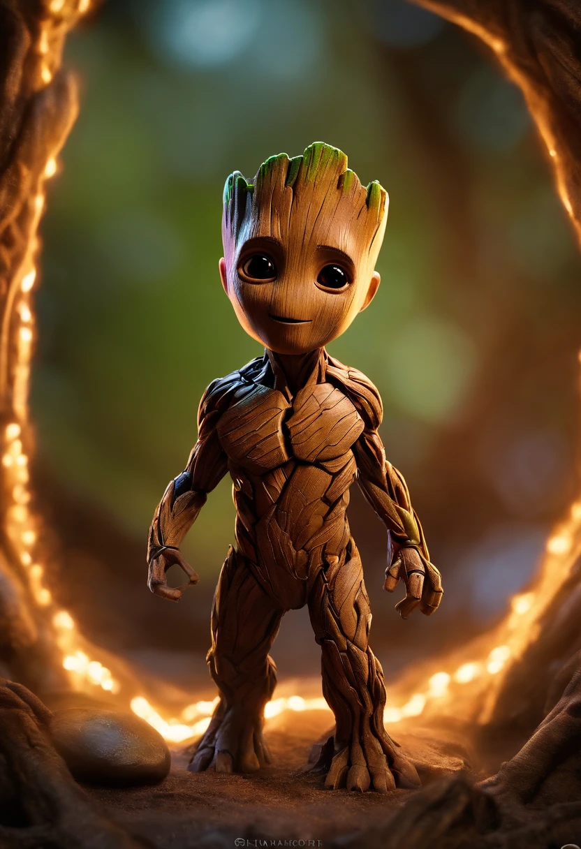 groot, tree,  <lyco:groot:0.75>, space