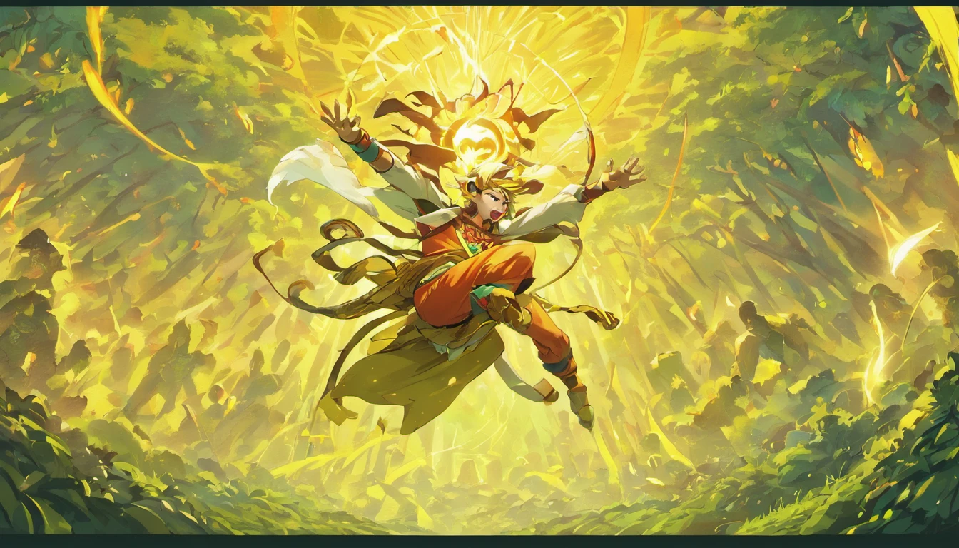 （howls）（Turn into a monkey）（Fly into a primeval forest）（Swinging vines）（Chuangfei passes by a monkey eating bananas）（Swinging vines）（Pick durian）（Smash the monkey king）（Dominating the monkey colony）（Master thermal weapons technology）（Invading humanity）（domination）（Master Space Leap technology）（Leave the solar system）