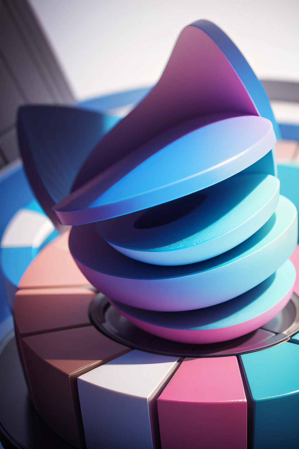 ABC: shape, a color, composition