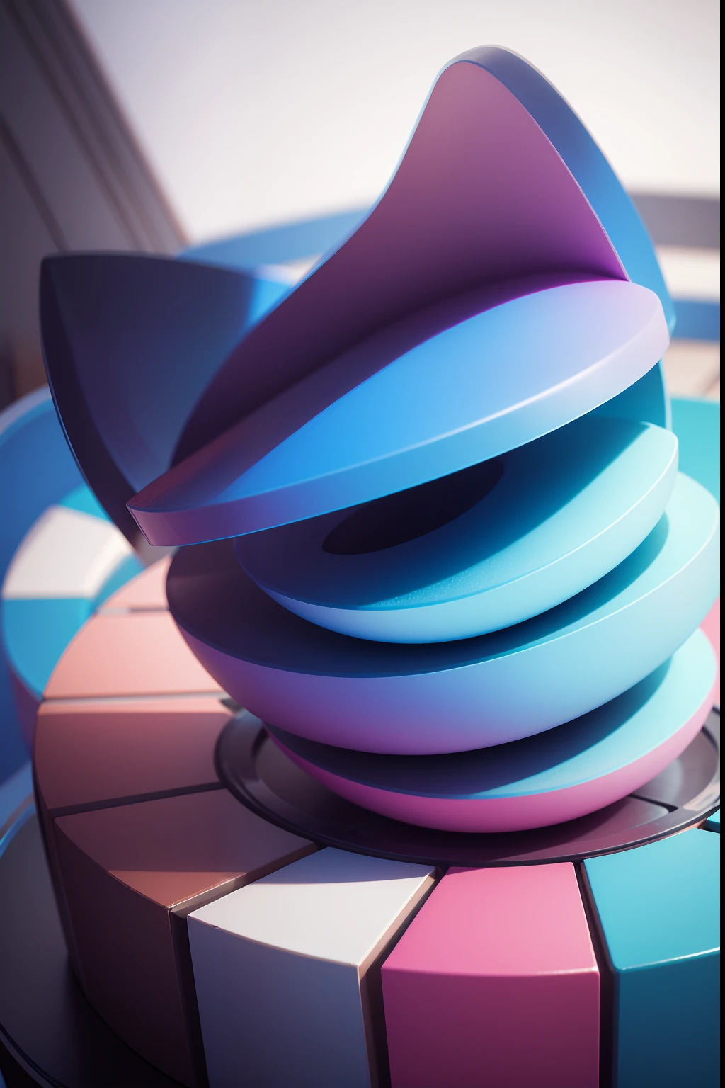 ABC: shape, a color, composition