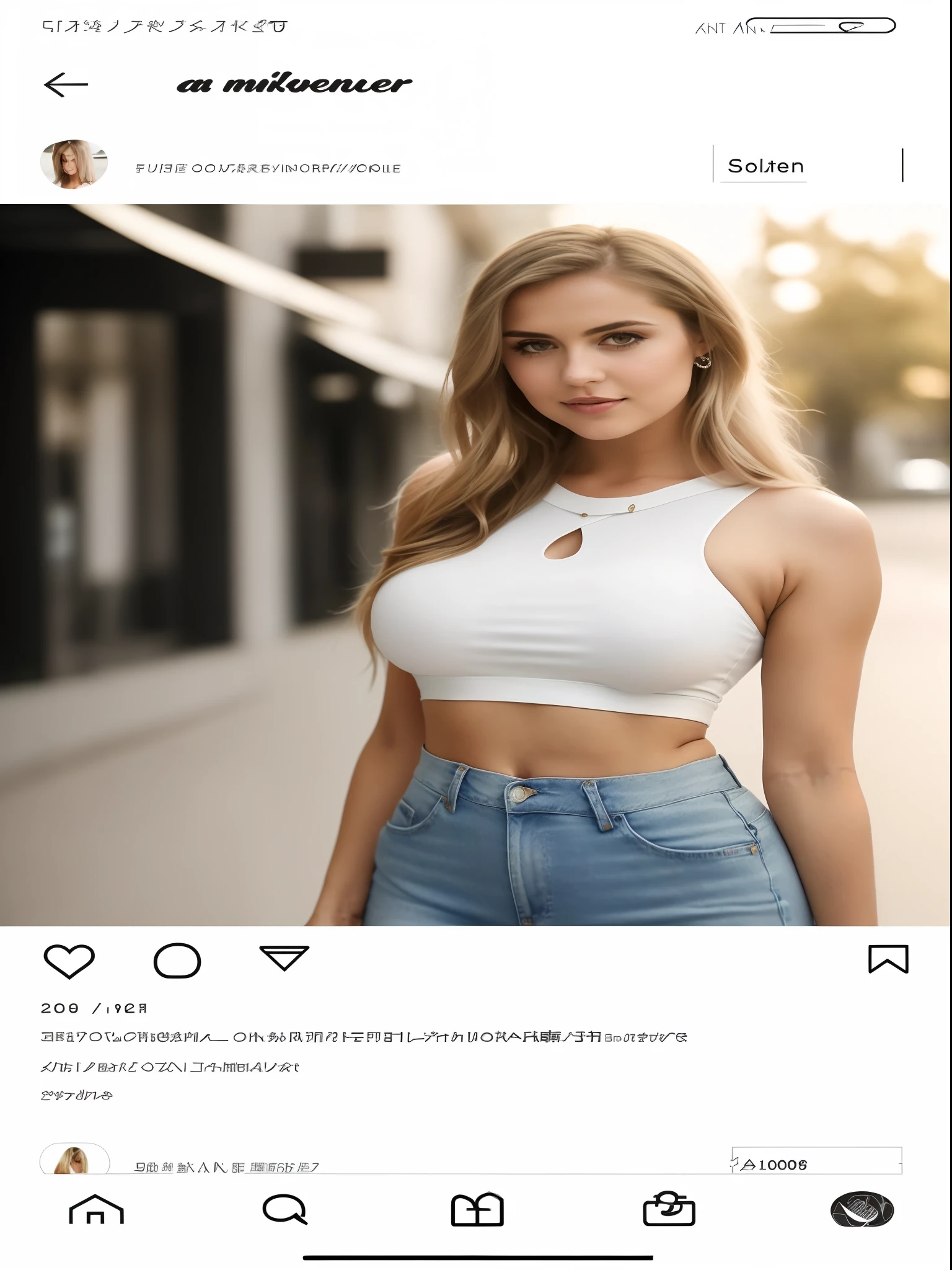 a woman in a white top and jeans posing for a photo, wearing a sexy cropped top, wearing tight simple clothes, white top, tight outfit, white bra, sexy girl, 2 4 year old female model, beautiful model girl, very beautiful young woman, white halter top, beautiful female model, sexy young woman, wearing a cropped tops, wearing a cute top