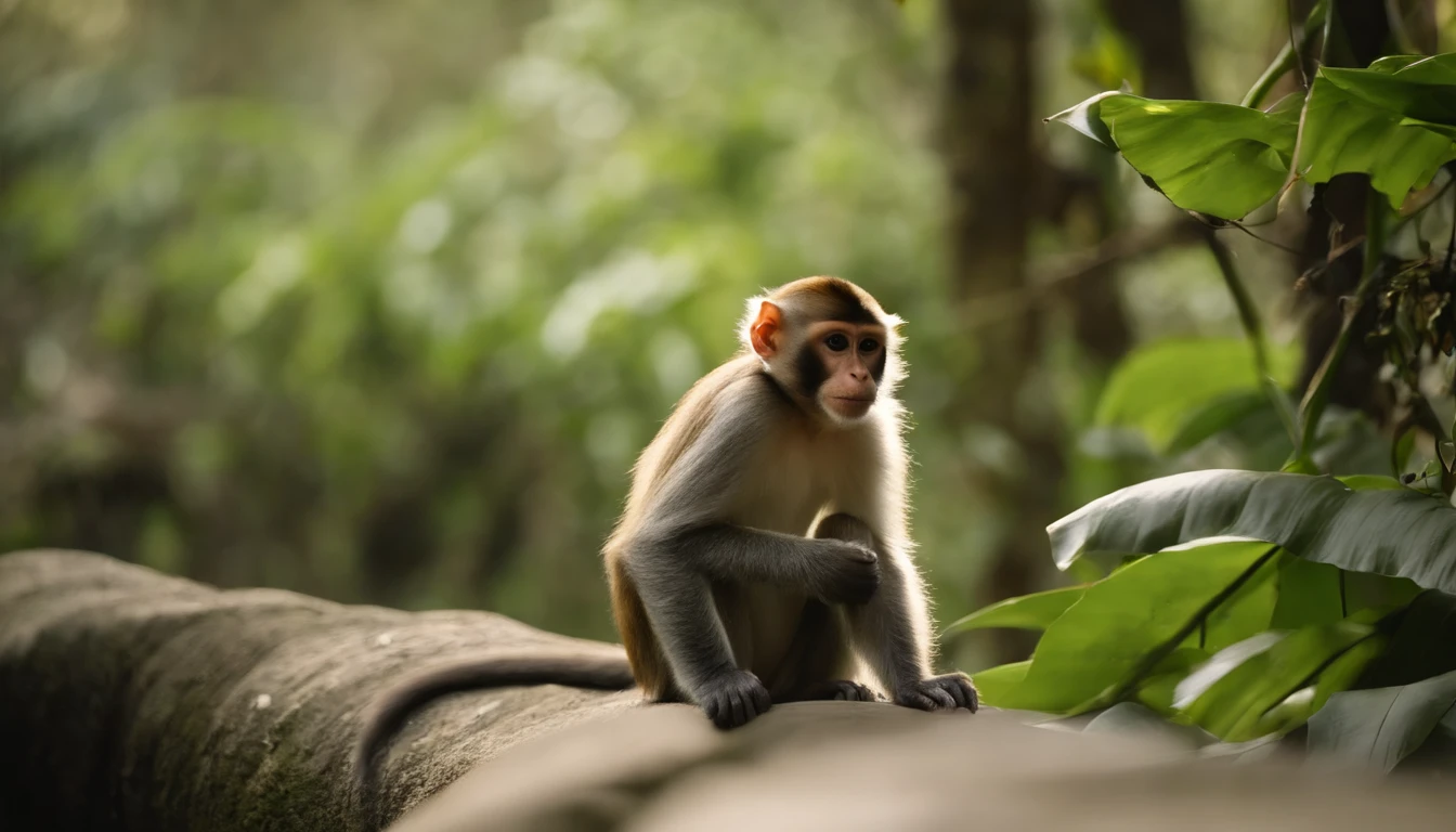 (bellow)(Turn into a monkey)(Fly into a primeval forest)(Swinging vines)(Chuangfei passes by a monkey eating bananas)(bellow)(Turn into a monkey)(Fly into a primeval forest)(Swinging vines)(Chuangfei passes by a monkey eating bananas)(bellow)(Turn into a monkey)(Fly into the primeval forest to swing the vines)