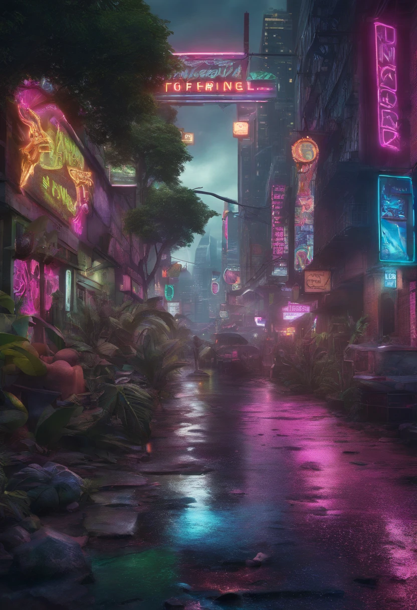 Neon jungle