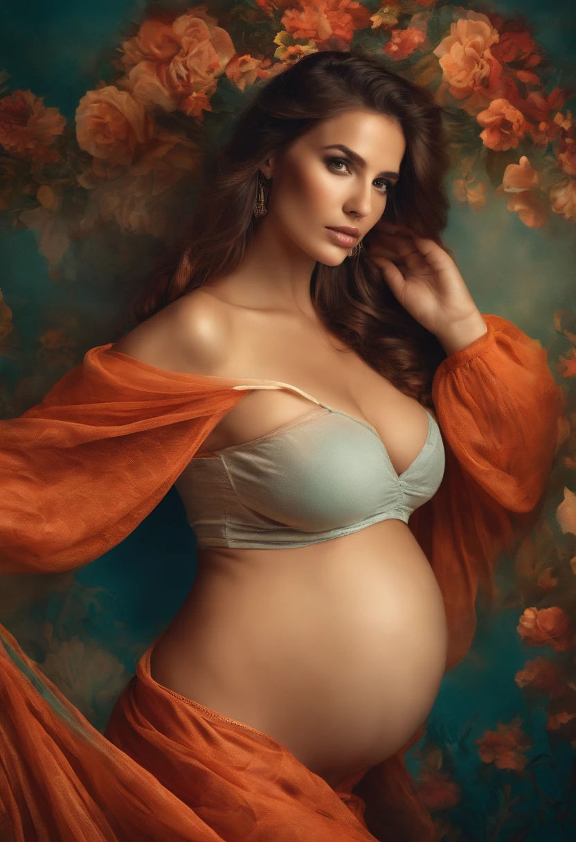 pregnant woman ,, high quality photo.