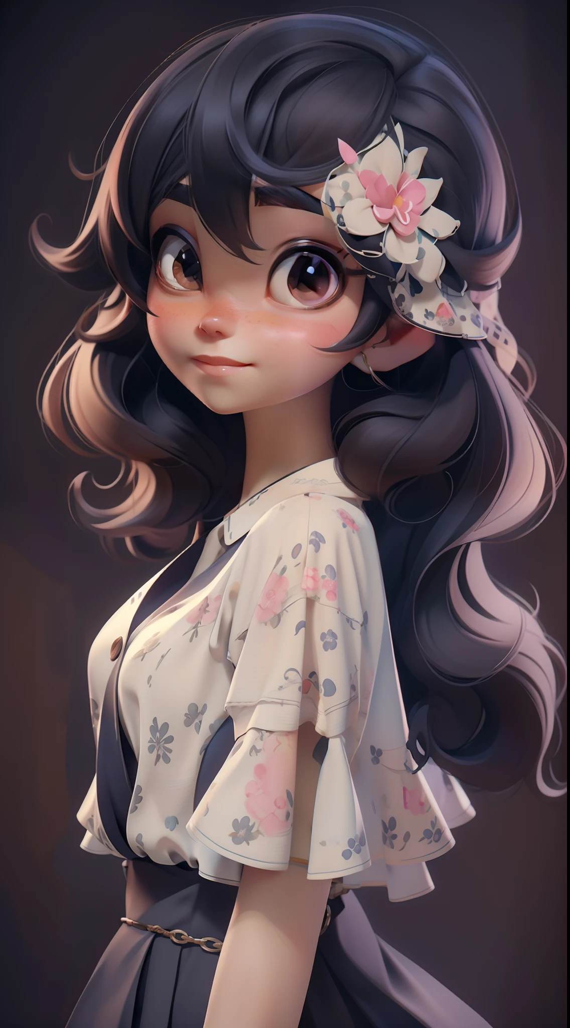 3d animemasume，Black long hair anime girl in straw hat, Disney 3D animation style 4 K, a beautiful anime portrait, Anime moe art style, Anime art wallpaper 4k, Anime art wallpaper 4 K, High quality anime art style, Anime style portrait, Guviz, Guviz-style artwork, Detailed digital anime art, Anime art wallpaper 8 K, cute anime girl portraits，OC renderer，UE5 renderer，stereoscopic perspective