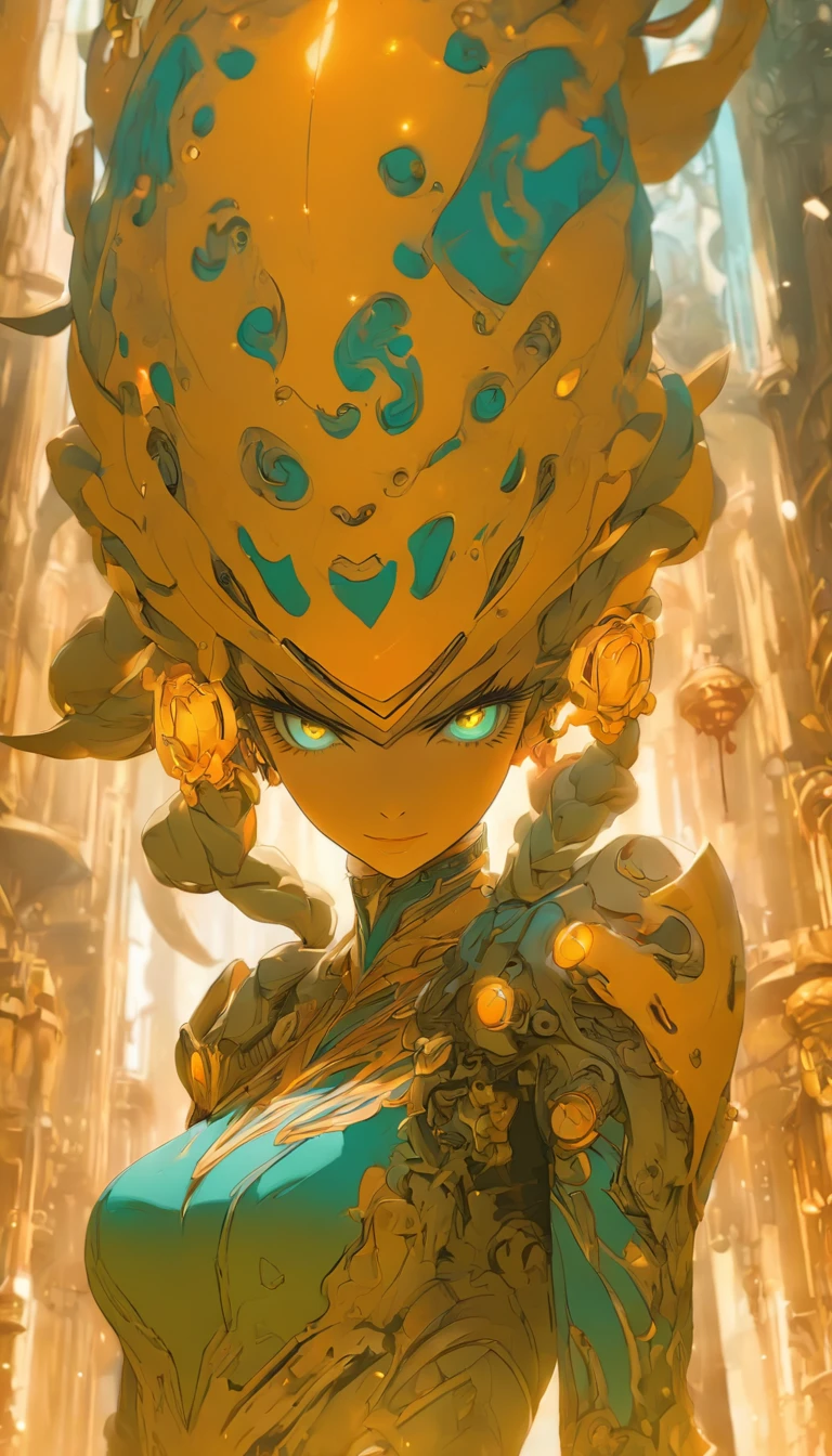 Chinese ink style,Steampunk world,Carved steampunk warframe girl,Jet steam is suspended in the city air,Ink animation art,Ink comic art,water ink,ink,Smudge,8K,Delicately portrayed,Works of masters