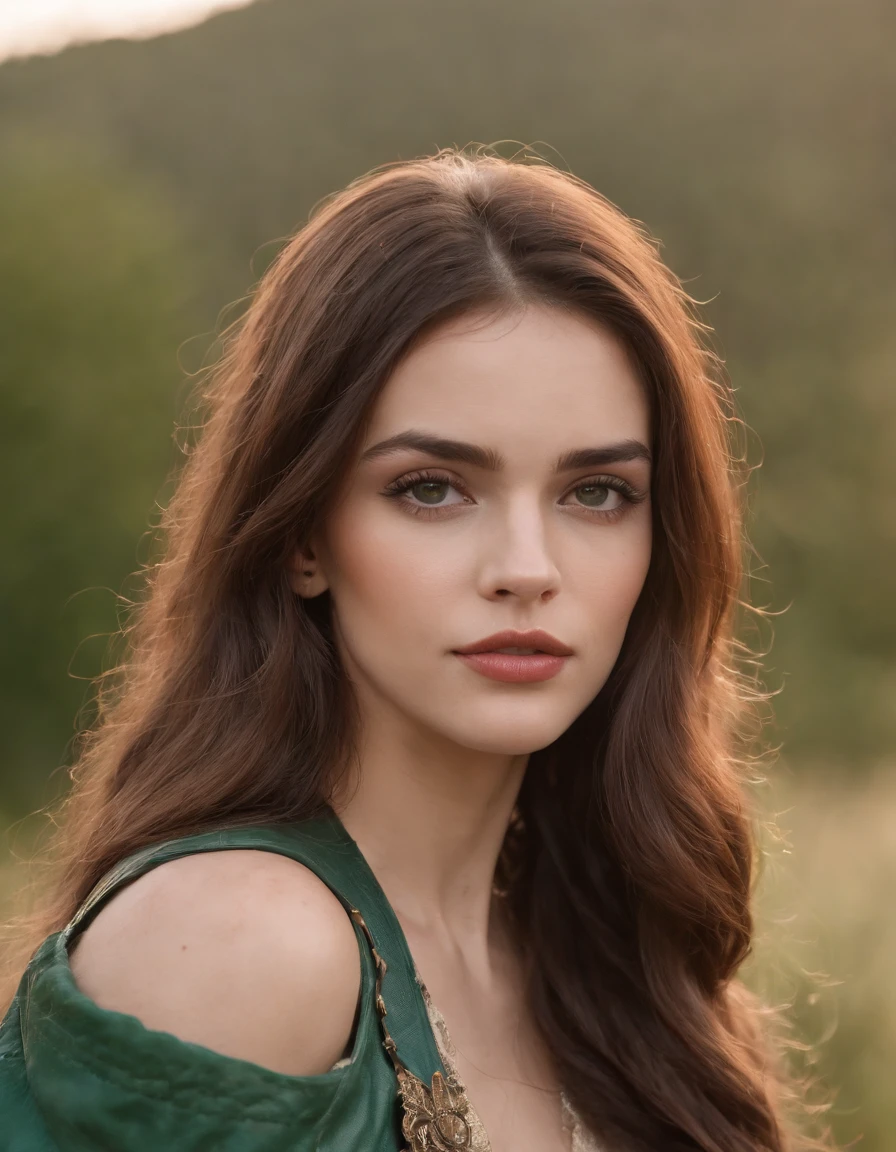 peliroja con el pelo ondulado, ojos verdes, con pecas, pechos grandes, 22year old, labios grandes, pechos muy grandes, con top y tejanos cortos, foto en un parque en la ciudad, foto de cuerpo entero, descalza,