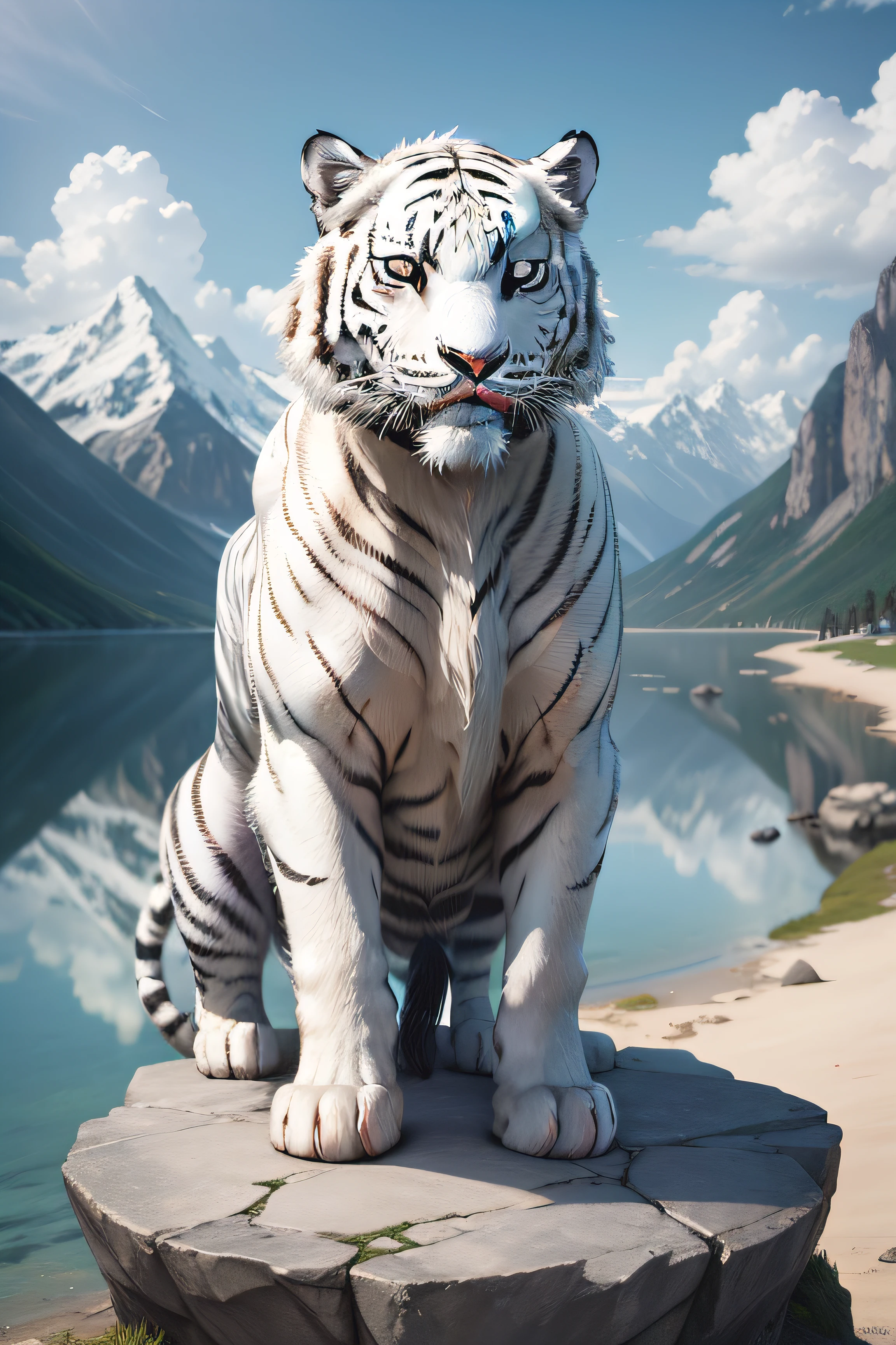 Mountain and Sea Sutra,the white tiger,Cultural creativity