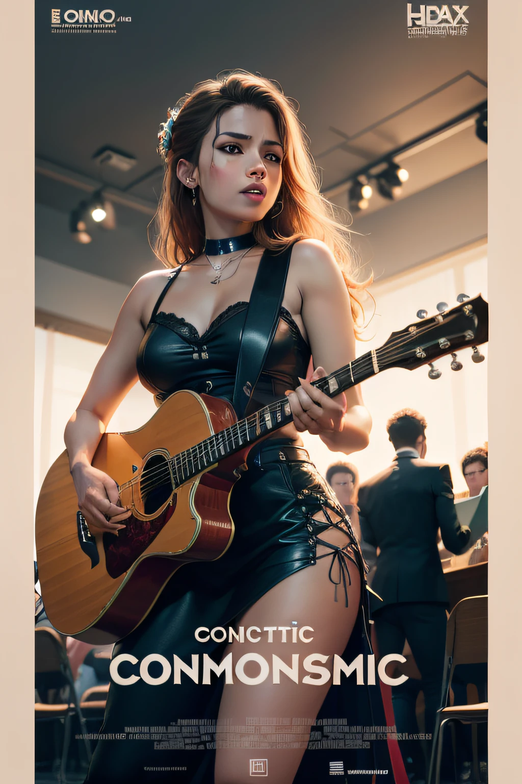Cartaz concurso musical
