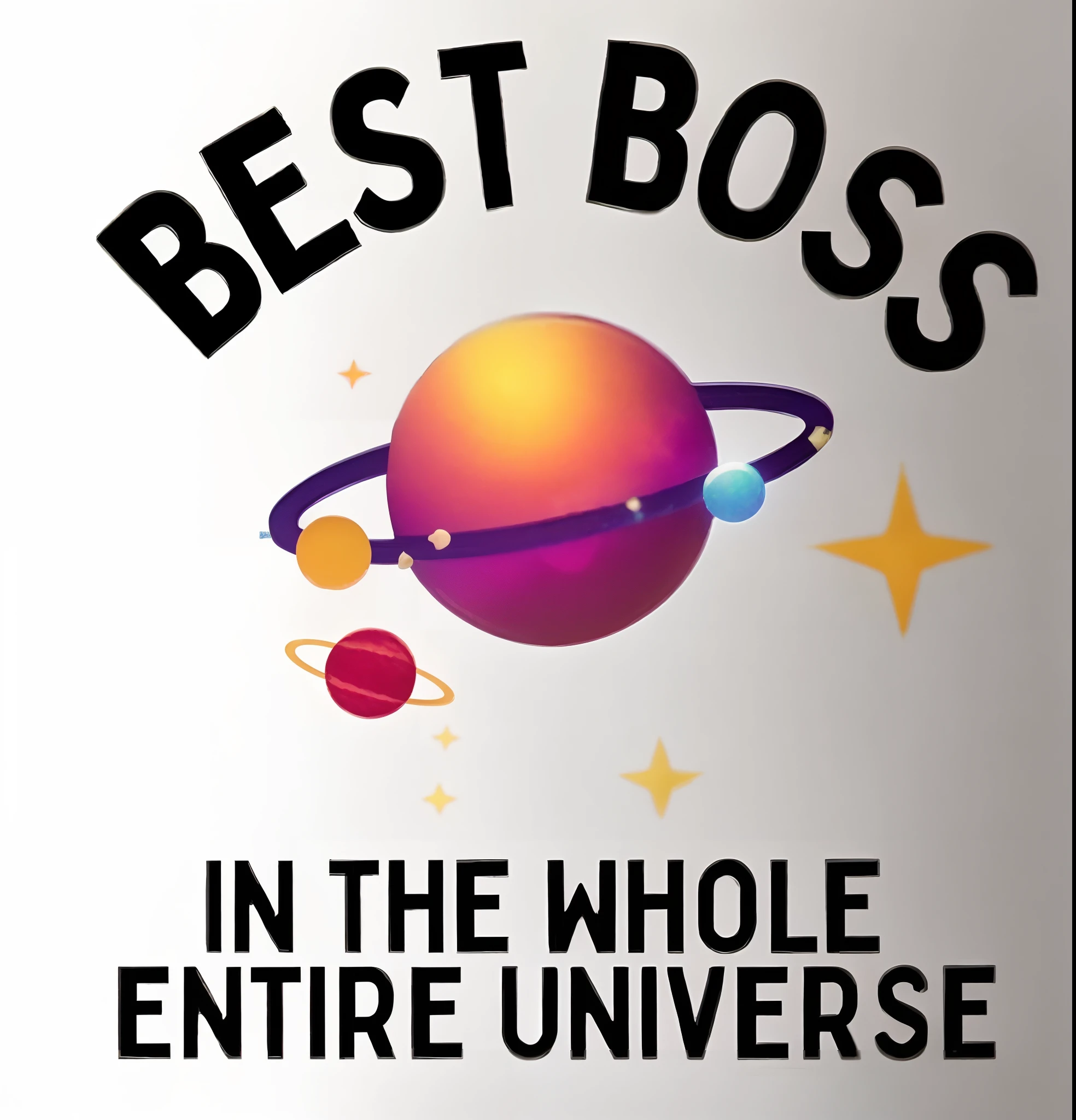 a close up of a coffee mug with a picture of a planet, corporate boss, 🚀🌈🤩, boss, fantasy boss, endgame boss, big boss, best logo, final boss, dnd boss, the best ever, universe, helluva boss, d&d boss, top floor boss , ceo, in the universe, best artist, the best
