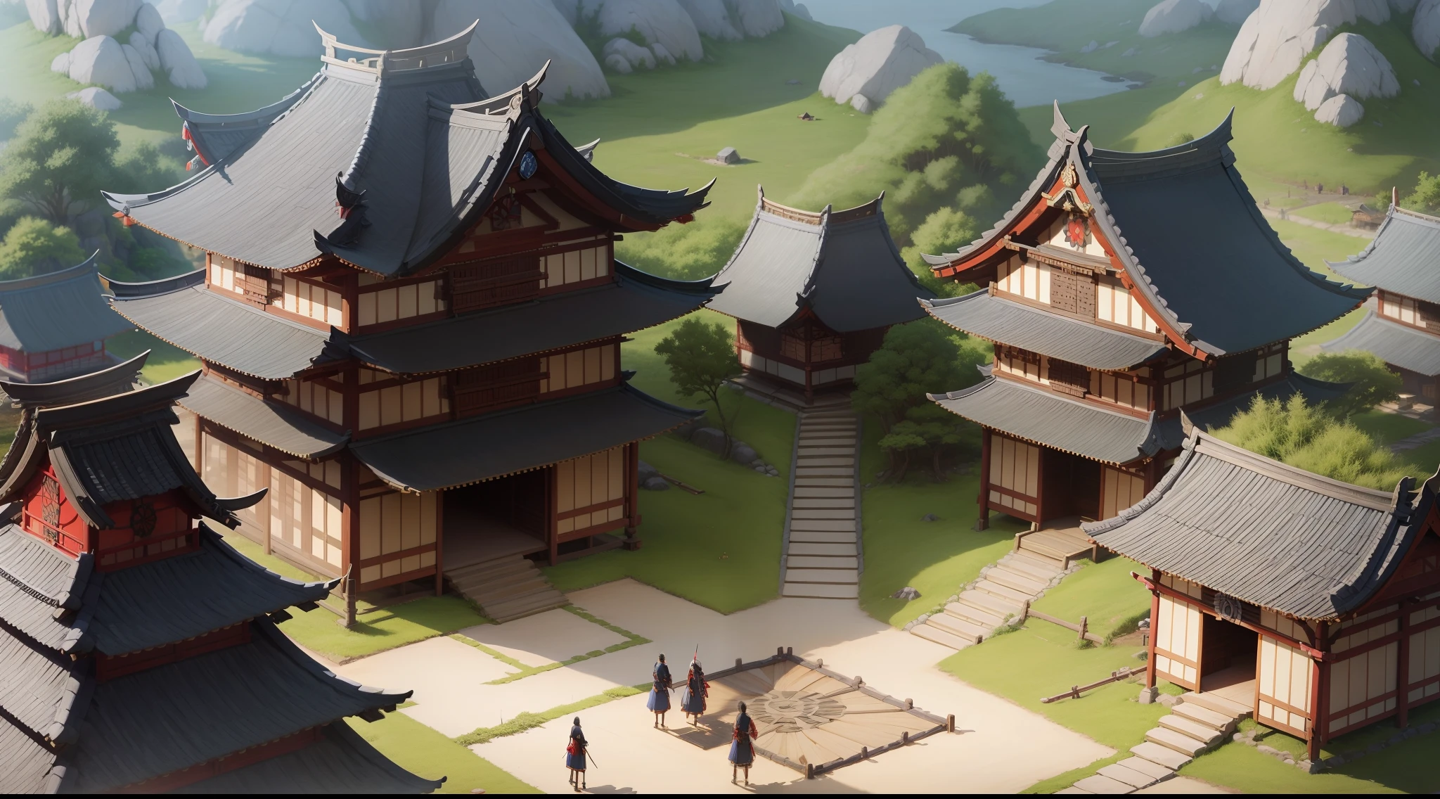Create an Village of Miyamoto Musashi