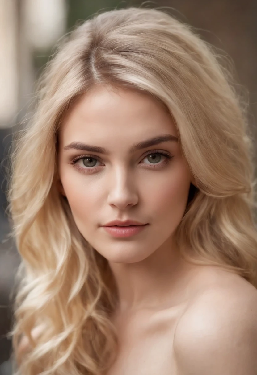 Une femme avec des cheveux blond avec les mensuration suivante : 90-60-90, entrain de faire l'amour avec un homme