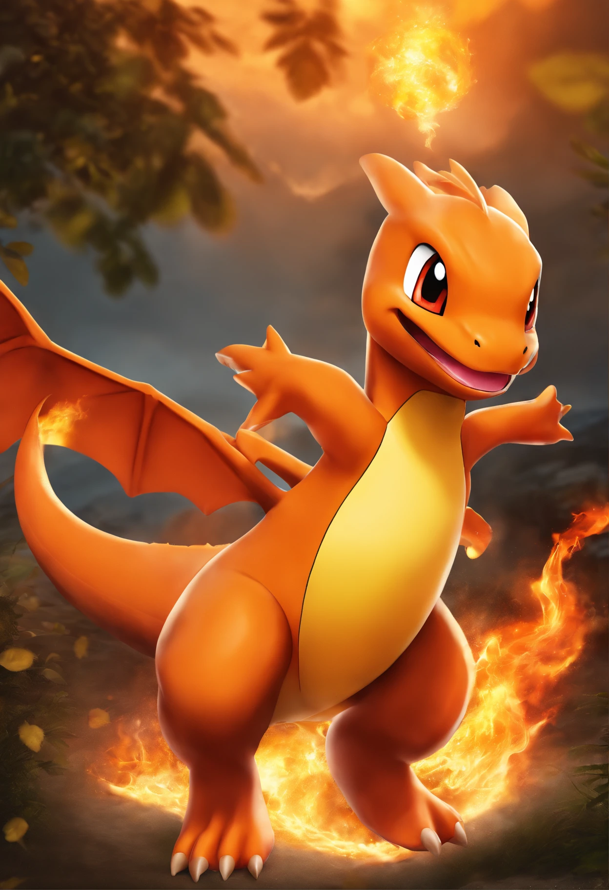 fire pokemon breathing dragon png, uma imagem raytraced por Ken Sugimori, Shutterstock, arte digital, Charizard, fire type, Charmander, charizard dog hybrid animal, Charizard voando sobre Nova York, similar to pokemon, fire dragon, ''dragon breathing fire, vermelho fogo, illustration pokemon, new pokemon, Charmander da vida real