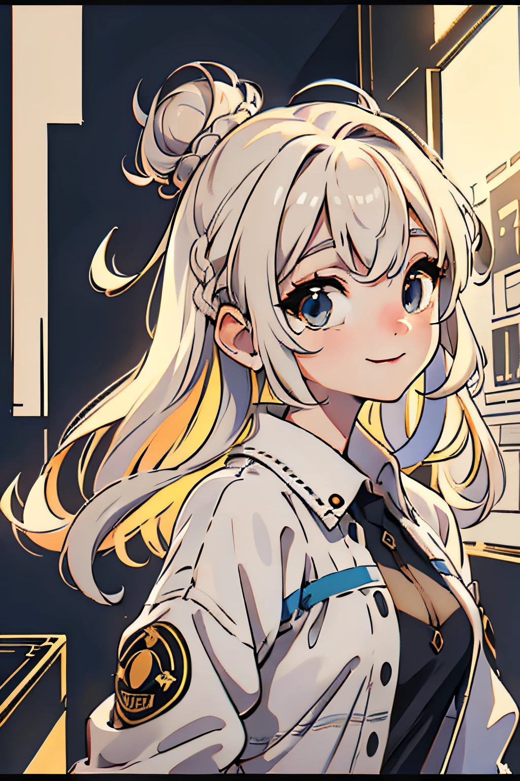 clew:A photo showing the image of a cute girl,Capture her characteristics of having a bun hairstyle and light-colored hair。in the photo,Girls are dressed in stylish and colorful outfits,Stand in front of a vibrant background with a big smile。Her hair is in a bun and her hairstyle is neat and delicate,Light-colored hair shimmers softly in the sun。Her eyes were bright and spirited,Reveals endless curiosity and energy。
To take this photo,I chose a high-resolution digital camera,Such as the Nikon D850,Pair it with a high-quality portrait lens,Such as the Nikon AF-S 85mm f/1.4G。The camera settings use the appropriate aperture and shutter speed,To ensure that the image and details of the girl are clearly documented。ISO settings adjust based on actual light conditions,to maintain the detail and color reproduction of the photo。
During filming,I focus on capturing the movement and personality of girls。By adjusting the angle and focus,I tried to bring out her lovely image and energy。ao mesmo tempo,I also used the right lighting and background arrangement,to create a vibrant and childlike scene。
